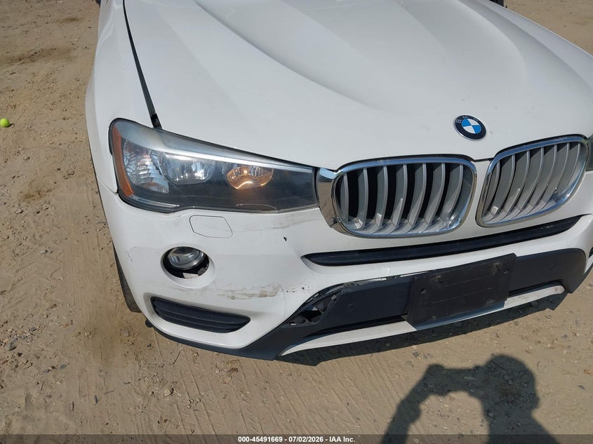 2016 BMW X3 VIN 5UXWX9C53G0D73286 IAAI salvage auction — FRONT END, Salvage (Georgia), sold $1,400 on 2026-07-23 (photo 6)
