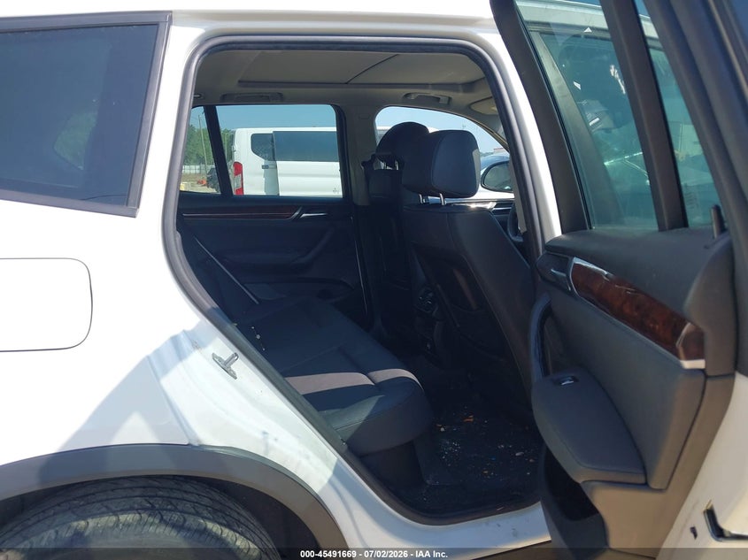2016 BMW X3 VIN 5UXWX9C53G0D73286 IAAI salvage auction — FRONT END, Salvage (Georgia), sold $1,400 on 2026-07-23 (photo 8)