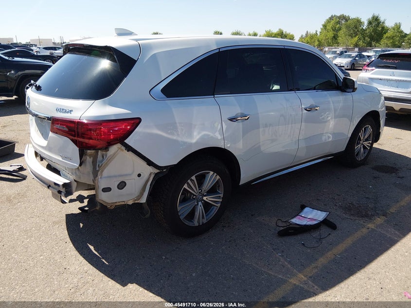 2020 Acura Mdx VIN 5J8YD4H39LL046492 IAAI salvage auction — FRONT & REAR, Salvage (Colorado), sold $7,100 on 2026-08-01 (photo 4)