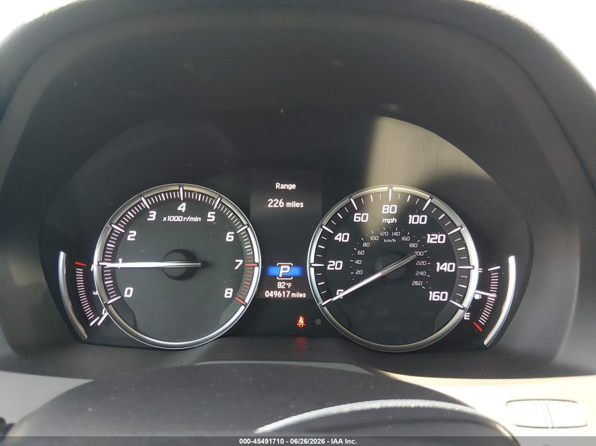 2020 Acura Mdx VIN 5J8YD4H39LL046492 IAAI salvage auction — FRONT & REAR, Salvage (Colorado), sold $7,100 on 2026-08-01 (photo 7)