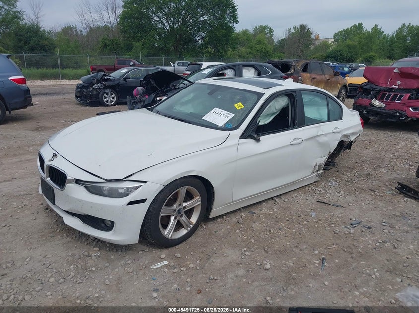 2015 BMW 3er VIN WBA3C3C56FP664524 IAAI salvage auction — REAR END, Junk Bill Of Sale Mv2459 (Wisconsin), sold $450 on 2026-07-23 (photo 2)