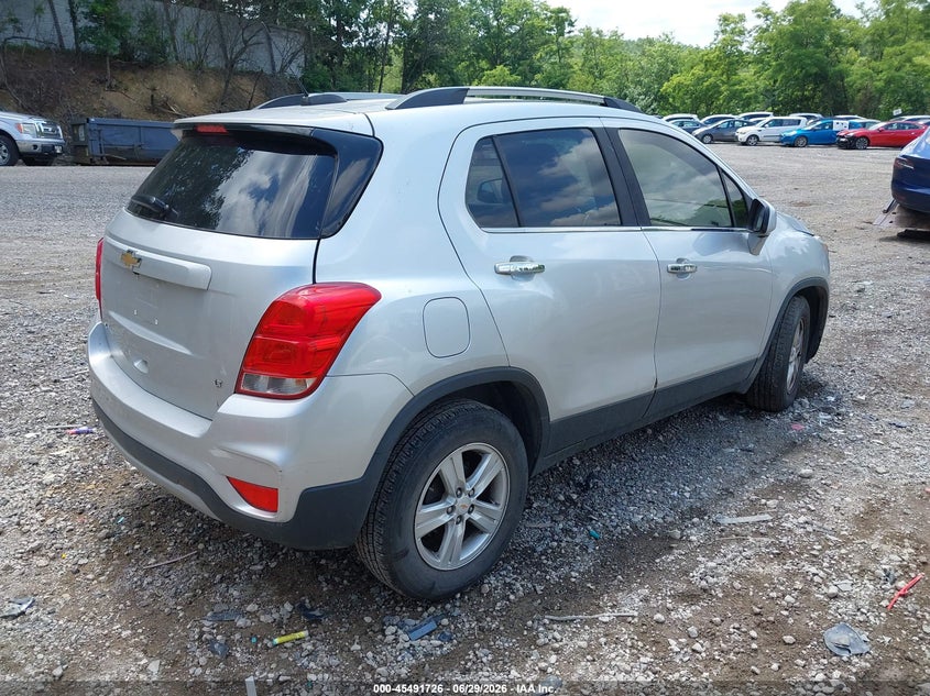 2017 Chevrolet Trax VIN KL7CJLSB6HB197506 IAAI salvage auction — NORMAL WEAR, Salvage (Texas), sold $25 on 2026-07-28 (photo 4)