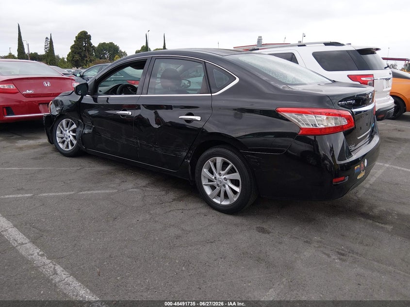 2014 Nissan Sentra VIN 3N1AB7AP6EY331846 IAAI salvage auction — LEFT FRONT, Salvage (California), sold $1,050 on 2026-07-09 (photo 3)