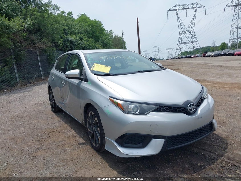 2016 Scion Im VIN JTNKARJE7GJ518448 IAAI salvage auction — RIGHT SIDE, Salvage (Pennsylvania), sold $2,250 on 2026-07-24 (photo 1)