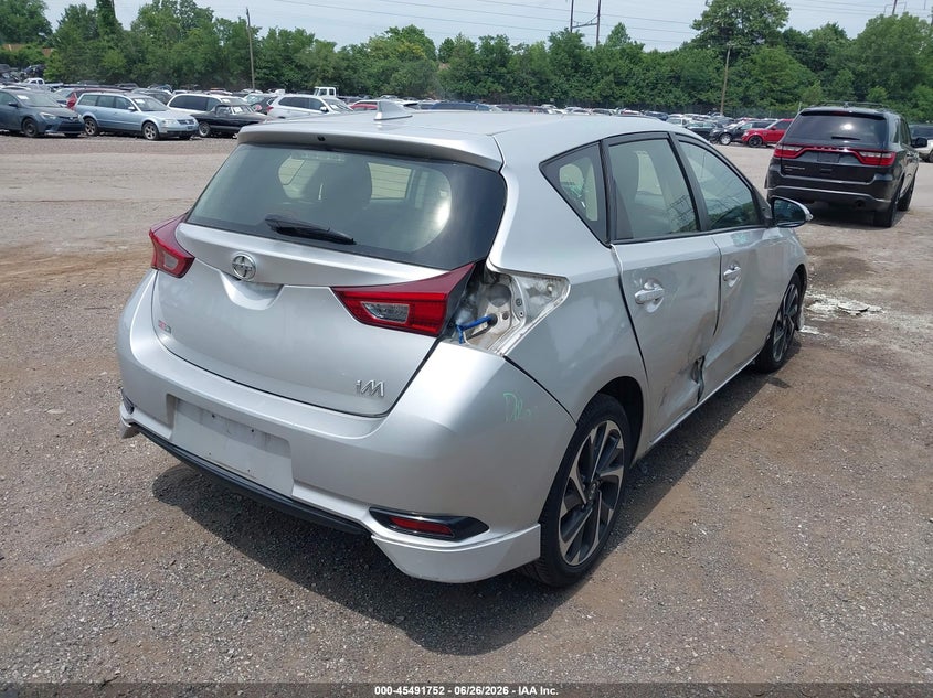2016 Scion Im VIN JTNKARJE7GJ518448 IAAI salvage auction — RIGHT SIDE, Salvage (Pennsylvania), sold $2,250 on 2026-07-24 (photo 4)