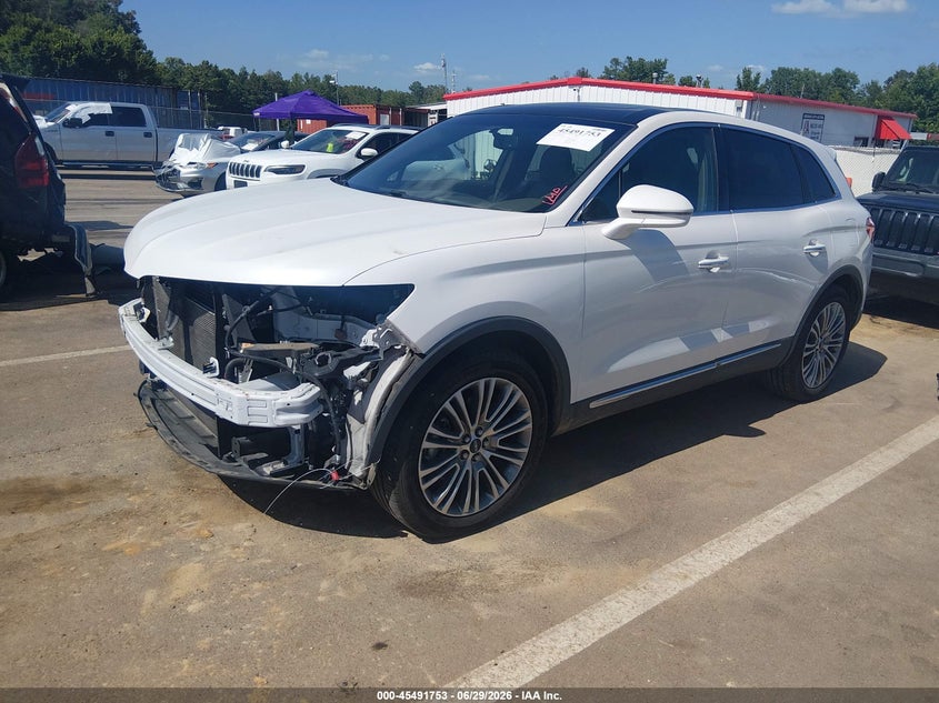 2017 Lincoln Mkx VIN 2LMPJ6LR2HBL40673 IAAI salvage auction — RIGHT FRONT, Salvage (Mississippi), sold $1,650 on 2026-07-29 (photo 2)