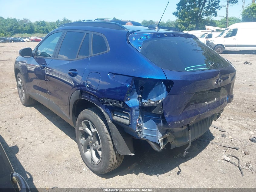 2024 Chevrolet Trax VIN KL77LHE29RC221491 IAAI salvage auction — REAR END, Salvage Title, sold $25 on 2026-07-21 (photo 3)