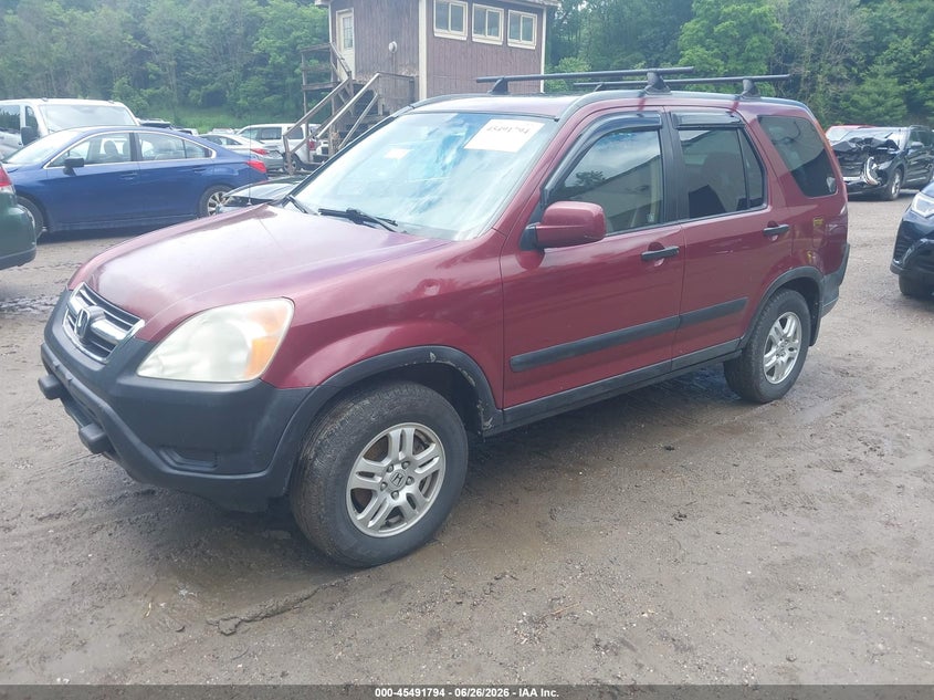 2003 Honda Cr-v VIN SHSRD78873U111688 IAAI salvage auction — NORMAL WEAR, Original (Vermont), sold $350 on 2026-07-23 (photo 2)