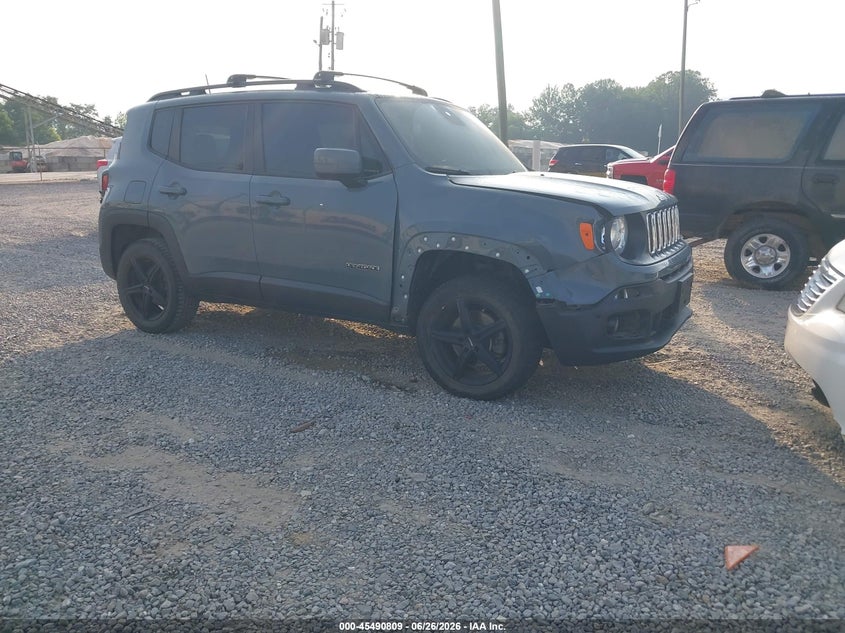 2018 Jeep Renegade VIN ZACCJBBB9JPJ52498 IAAI salvage auction — RIGHT FRONT, Salvage (North Carolina), sold $3,150 on 2026-07-31 (photo 1)
