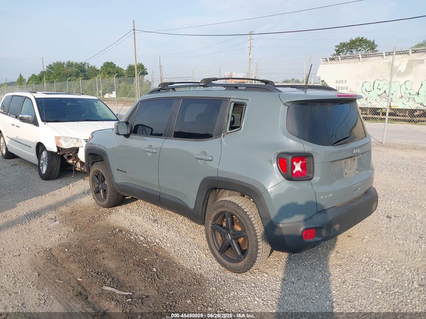 2018 Jeep Renegade VIN ZACCJBBB9JPJ52498 IAAI salvage auction — RIGHT FRONT, Salvage (North Carolina), sold $3,150 on 2026-07-31 (photo 3)