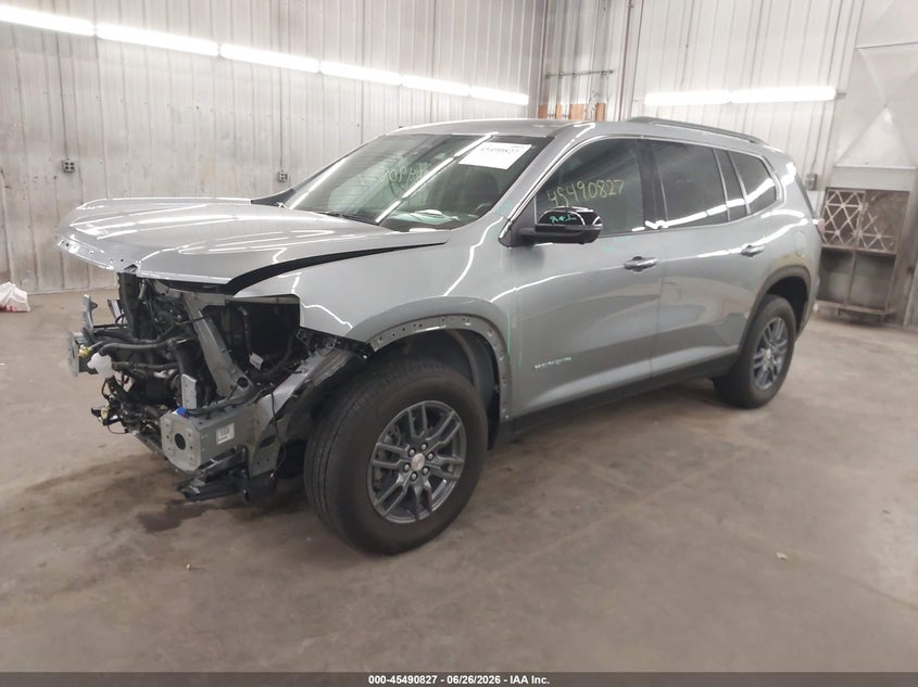 2025 Gmc Acadia VIN 1GKENNRSXSJ208302 IAAI salvage auction — FRONT END, Salvage (Minnesota), sold $12,600 on 2026-08-25 (photo 2)