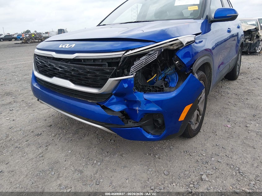 2022 Kia Seltos VIN KNDEU2AA7N7344968 IAAI salvage auction — FRONT END, Clear (Arkansas), sold $7,500 on 2026-08-19 (photo 6)