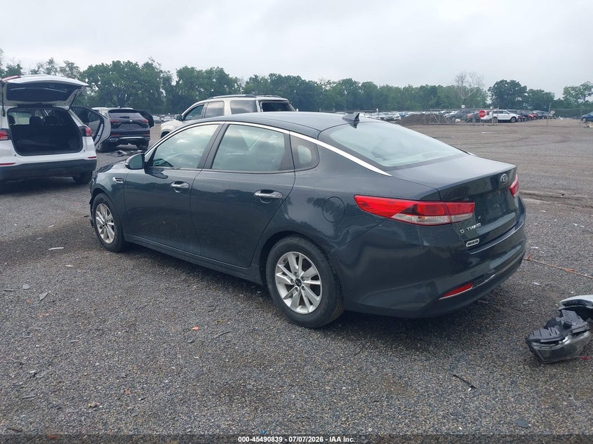 2016 Kia Optima VIN KNAGT4L36G5084645 IAAI salvage auction — FRONT END, Salvage (Ohio), sold $1,225 on 2026-07-20 (photo 3)