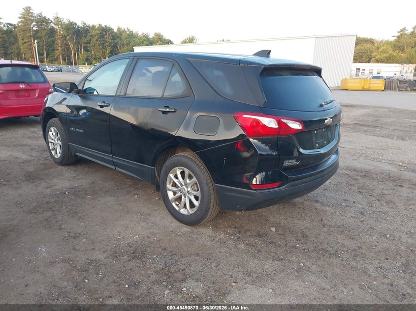 2019 Chevrolet Equinox VIN 2GNAXSEV7K6295910 IAAI salvage auction — FRONT & REAR, Salvage Title, sold $2,550 on 2026-07-25 (photo 3)