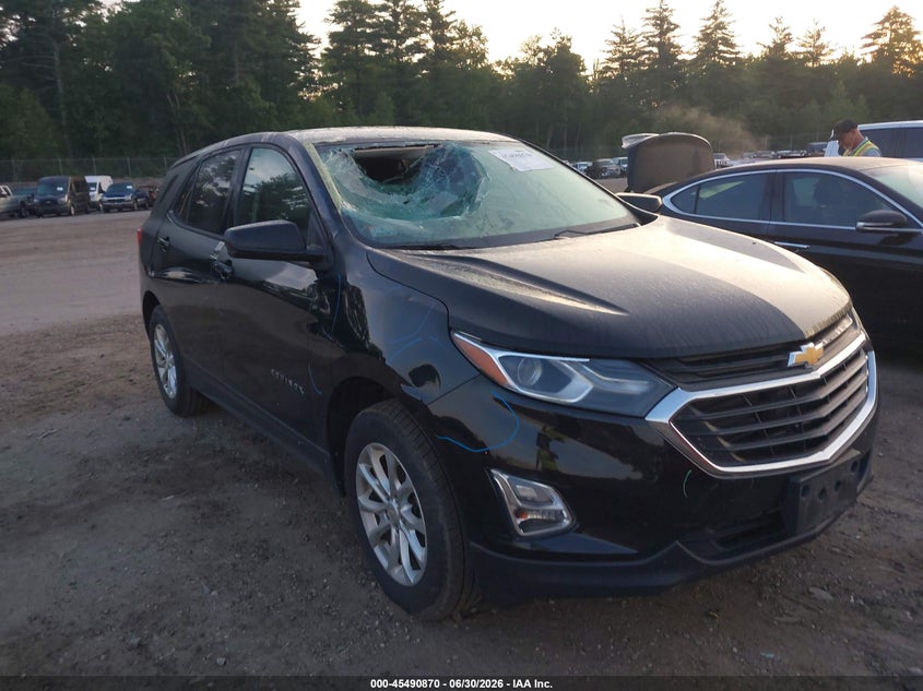 2019 Chevrolet Equinox VIN 2GNAXSEV7K6295910 IAAI salvage auction — FRONT & REAR, Salvage Title, sold $2,550 on 2026-07-25 (photo 6)