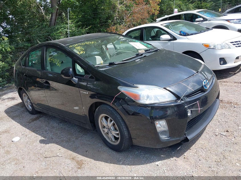 2010 Toyota Prius VIN JTDKN3DU7A0041803 IAAI salvage auction — LEFT SIDE, Clear (Indiana), sold $700 on 2026-07-29 (photo 1)
