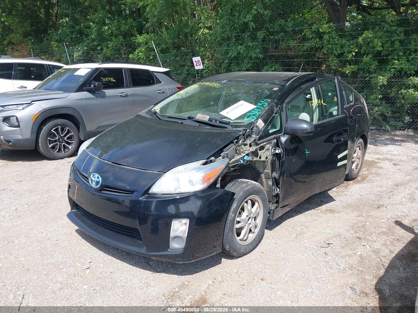 2010 Toyota Prius VIN JTDKN3DU7A0041803 IAAI salvage auction — LEFT SIDE, Clear (Indiana), sold $700 on 2026-07-29 (photo 2)