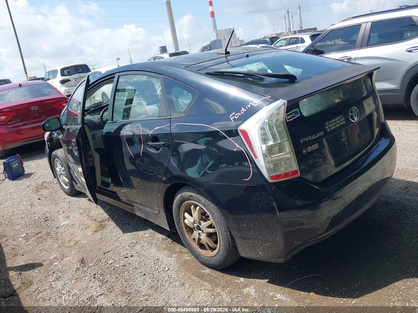 2010 Toyota Prius VIN JTDKN3DU7A0041803 IAAI salvage auction — LEFT SIDE, Clear (Indiana), sold $700 on 2026-07-29 (photo 3)