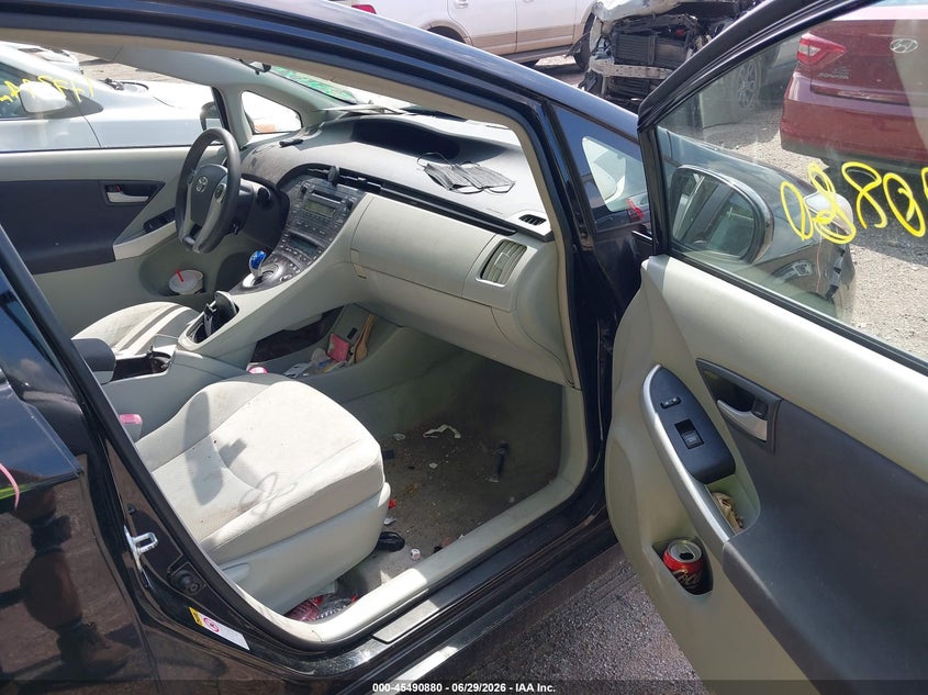 2010 Toyota Prius VIN JTDKN3DU7A0041803 IAAI salvage auction — LEFT SIDE, Clear (Indiana), sold $700 on 2026-07-29 (photo 5)