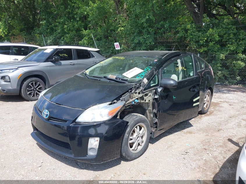 2010 Toyota Prius VIN JTDKN3DU7A0041803 IAAI salvage auction — LEFT SIDE, Clear (Indiana), sold $700 on 2026-07-29 (photo 6)