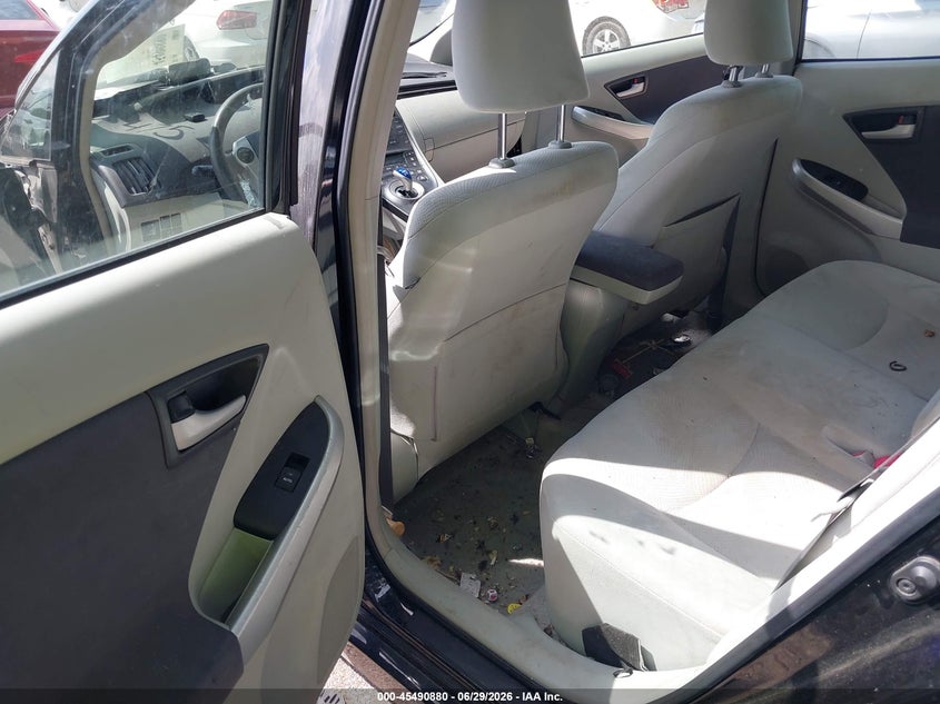 2010 Toyota Prius VIN JTDKN3DU7A0041803 IAAI salvage auction — LEFT SIDE, Clear (Indiana), sold $700 on 2026-07-29 (photo 8)