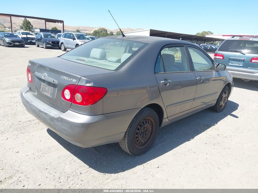 2005 Toyota Corolla VIN 1NXBR32E05Z549024 IAAI salvage auction — NORMAL WEAR, Clear - Dealer Only (California), sold $825 on 2026-07-09 (photo 4)