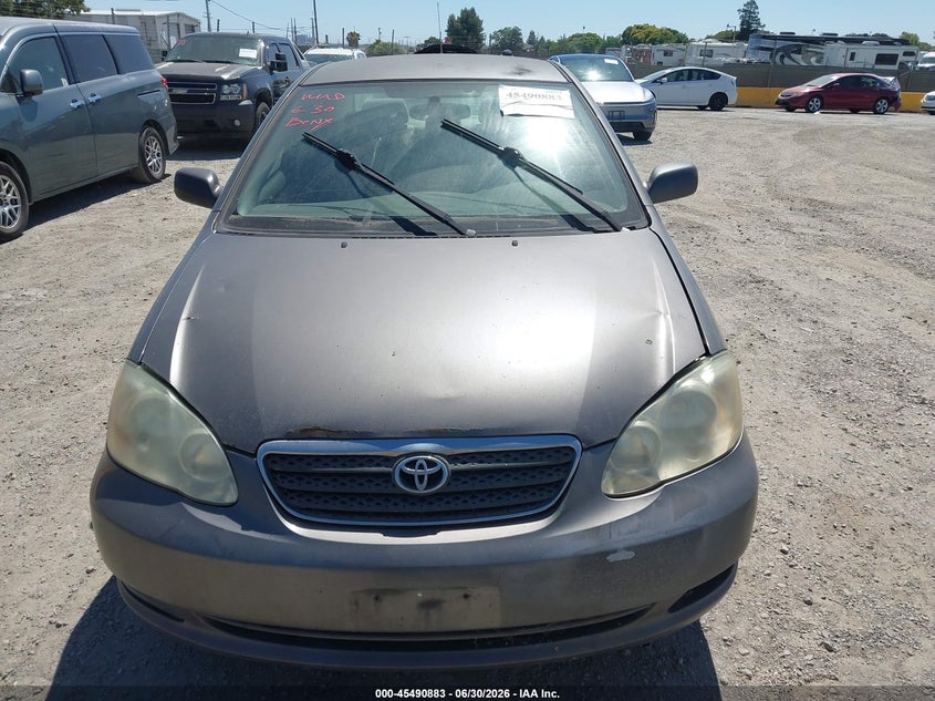 2005 Toyota Corolla VIN 1NXBR32E05Z549024 IAAI salvage auction — NORMAL WEAR, Clear - Dealer Only (California), sold $825 on 2026-07-09 (photo 6)