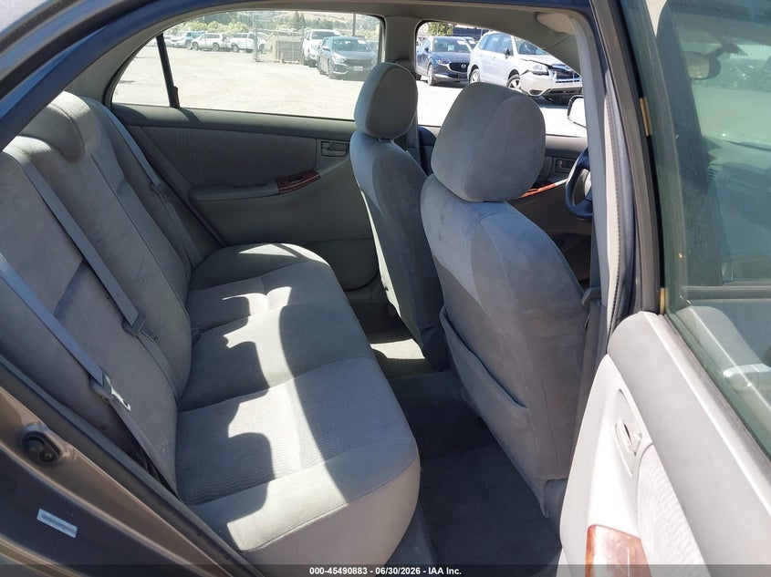2005 Toyota Corolla VIN 1NXBR32E05Z549024 IAAI salvage auction — NORMAL WEAR, Clear - Dealer Only (California), sold $825 on 2026-07-09 (photo 8)
