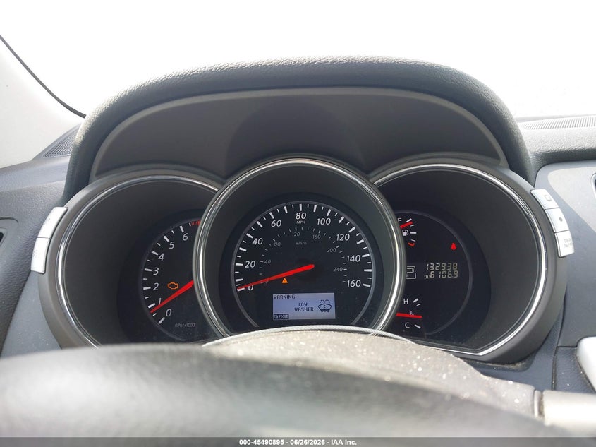 2014 Nissan Murano VIN JN8AZ1MW2EW516450 IAAI salvage auction — NORMAL WEAR, Clear (South Carolina), sold $375 on 2026-07-21 (photo 7)