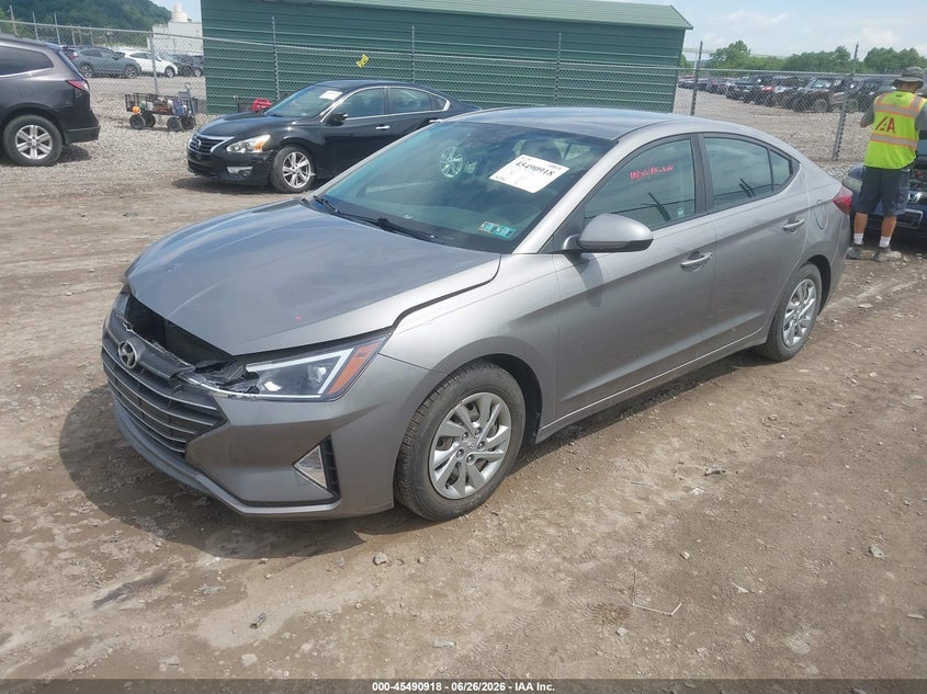 2020 Hyundai Elantra VIN KMHD74LF8LU896125 IAAI salvage auction — FRONT END, Salvage (Pennsylvania), sold $2,200 on 2026-07-14 (photo 2)