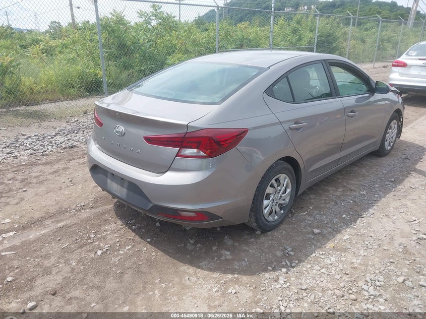 2020 Hyundai Elantra VIN KMHD74LF8LU896125 IAAI salvage auction — FRONT END, Salvage (Pennsylvania), sold $2,200 on 2026-07-14 (photo 4)