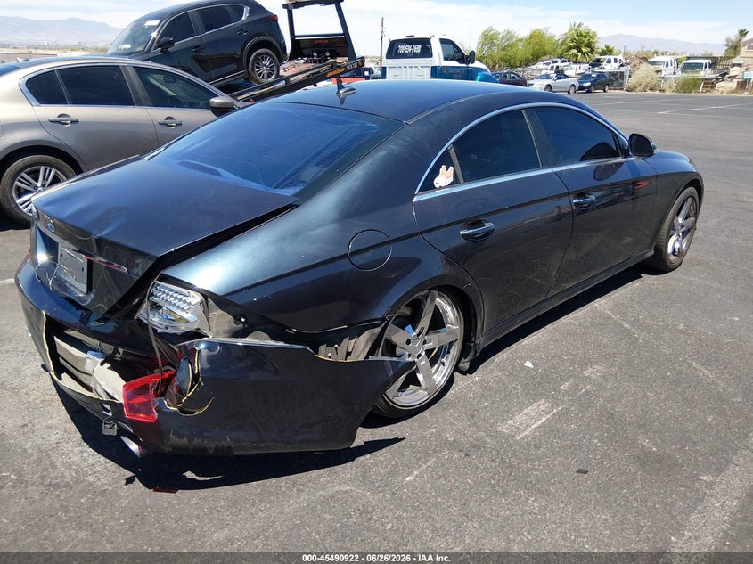 2007 Mercedes-benz Cls-class VIN WDDDJ72X67A100101 IAAI salvage auction — REAR END, Salvage (Nevada), sold $175 on 2026-07-17 (photo 4)
