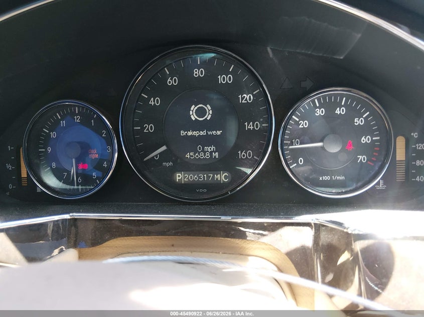 2007 Mercedes-benz Cls-class VIN WDDDJ72X67A100101 IAAI salvage auction — REAR END, Salvage (Nevada), sold $175 on 2026-07-17 (photo 7)