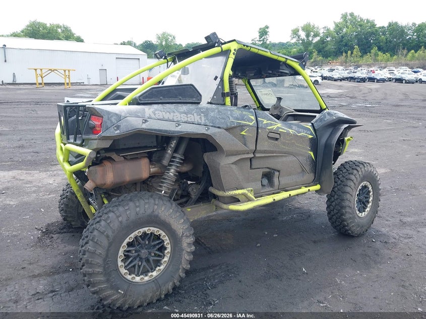 2021 Kawasaki Krf 1000 VIN JKARFCB14MB501040 IAAI salvage auction — LEFT REAR, Salvage (Pennsylvania), sold $4,750 on 2026-08-11 (photo 4)