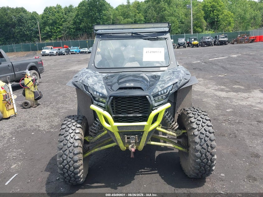 2021 Kawasaki Krf 1000 VIN JKARFCB14MB501040 IAAI salvage auction — LEFT REAR, Salvage (Pennsylvania), sold $4,750 on 2026-08-11 (photo 5)