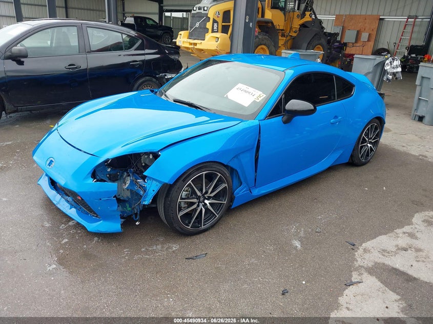 2024 Toyota Gr 86 VIN JF1ZNBB10R8756295 IAAI salvage auction — FRONT END, Salvage (Nebraska), sold $25 on 2026-08-01 (photo 2)