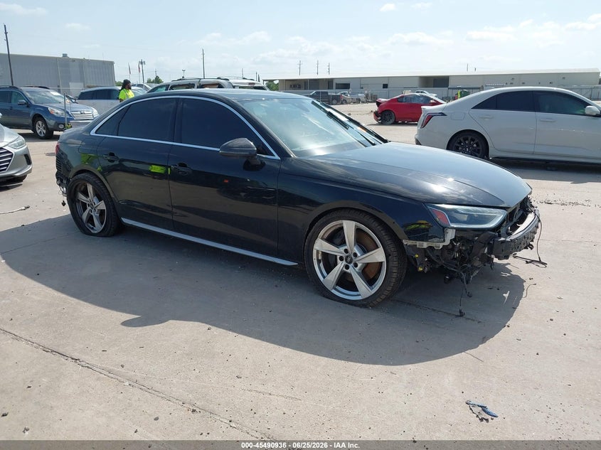 2021 Audi S4 VIN WAUC4AF49MA086858 IAAI salvage auction — UNDERCARRIAGE, Salvage Title, sold $75 on 2026-08-02 (photo 1)