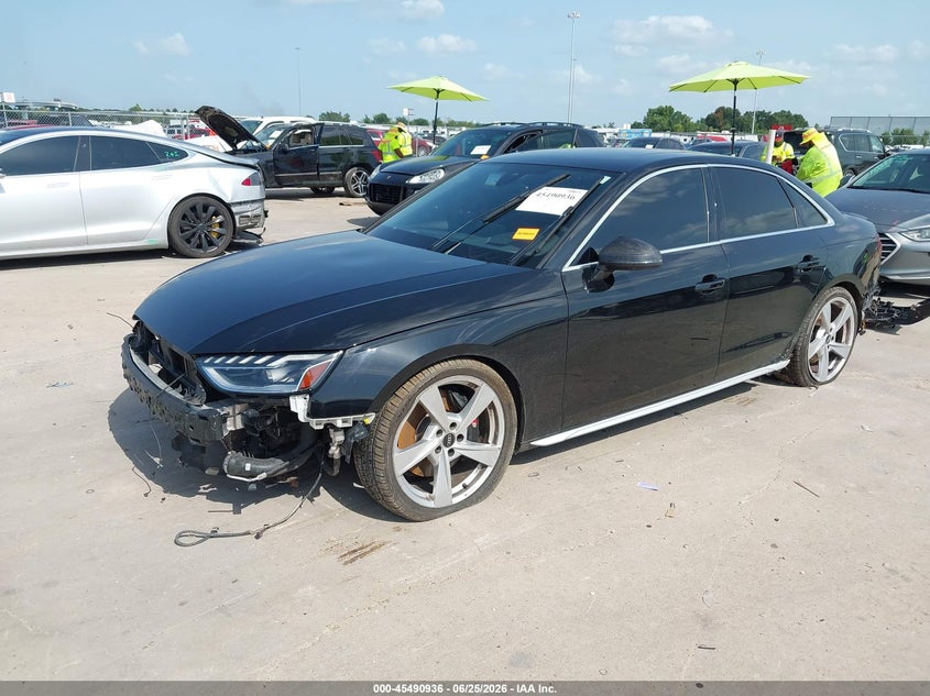2021 Audi S4 VIN WAUC4AF49MA086858 IAAI salvage auction — UNDERCARRIAGE, Salvage Title, sold $75 on 2026-08-02 (photo 2)
