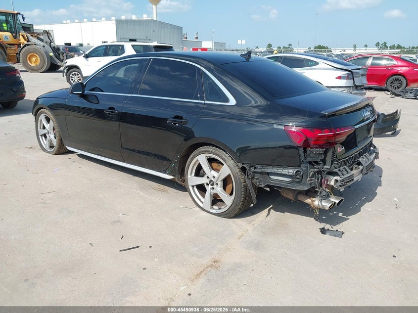 2021 Audi S4 VIN WAUC4AF49MA086858 IAAI salvage auction — UNDERCARRIAGE, Salvage Title, sold $75 on 2026-08-02 (photo 3)
