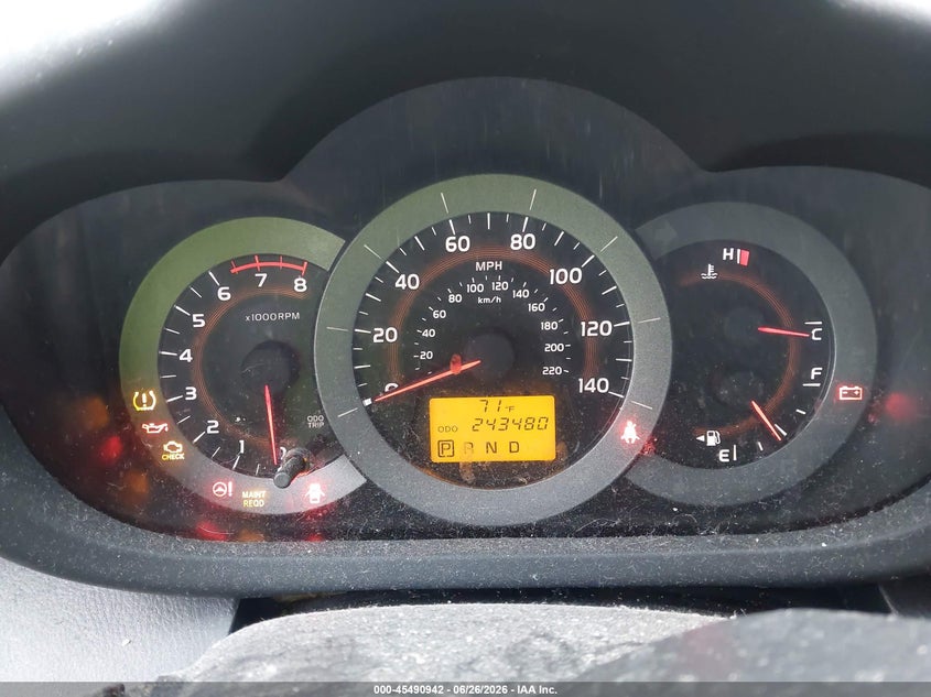 2010 Toyota Rav 4 VIN JTMWF4DVXA5023070 IAAI salvage auction — NORMAL WEAR, Clear (Kansas), sold $1,225 on 2026-07-29 (photo 7)