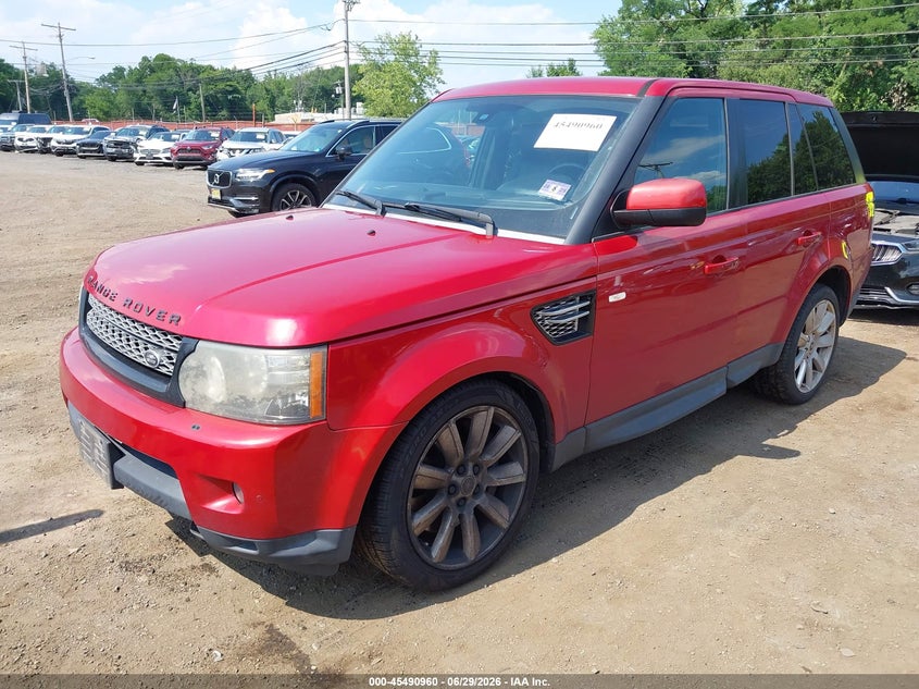 2013 Land rover Range rover sport VIN SALSH2E4XDA800158 IAAI salvage auction — FRONT END, Salvage Title, sold $925 on 2026-07-22 (photo 2)