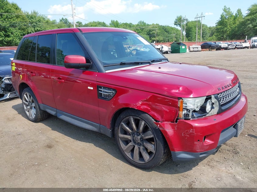 2013 Land rover Range rover sport VIN SALSH2E4XDA800158 IAAI salvage auction — FRONT END, Salvage Title, sold $925 on 2026-07-22 (photo 6)