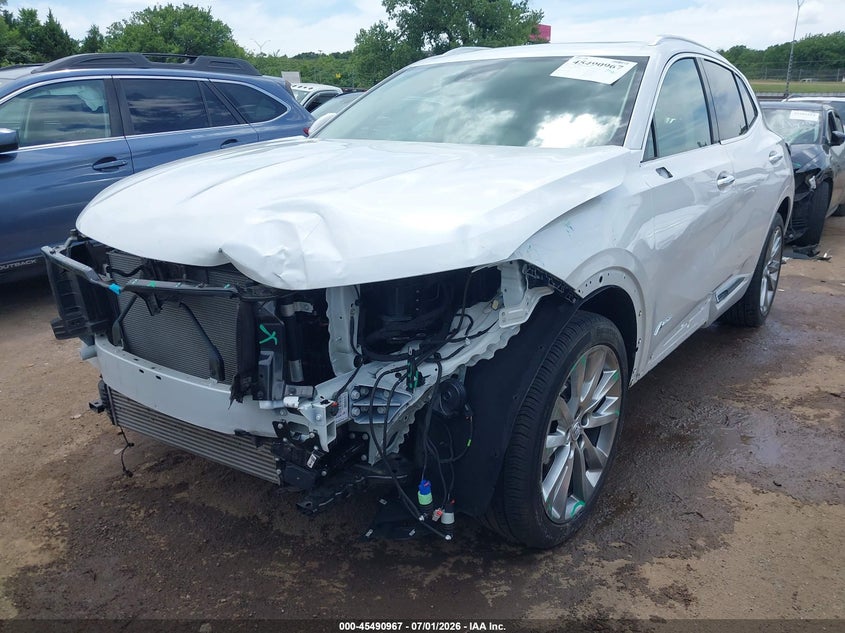 2023 Buick Envision VIN LRBFZSR46PD195699 IAAI salvage auction — FRONT END, Salvage Title, sold $7,800 on 2026-08-27 (photo 2)