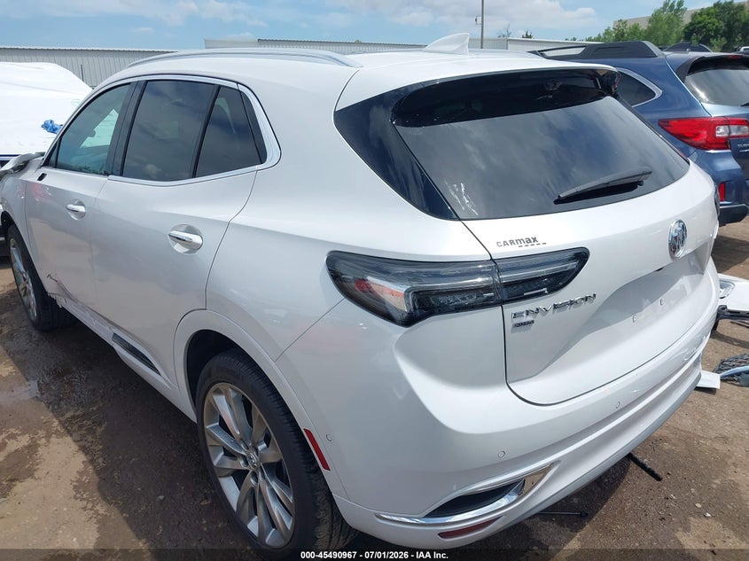 2023 Buick Envision VIN LRBFZSR46PD195699 IAAI salvage auction — FRONT END, Salvage Title, sold $7,800 on 2026-08-27 (photo 3)