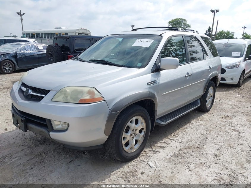 2002 Acura Mdx VIN 2HNYD18802H505150 IAAI salvage auction — REAR END, Salvage (Illinois), sold $300 on 2026-07-31 (photo 2)