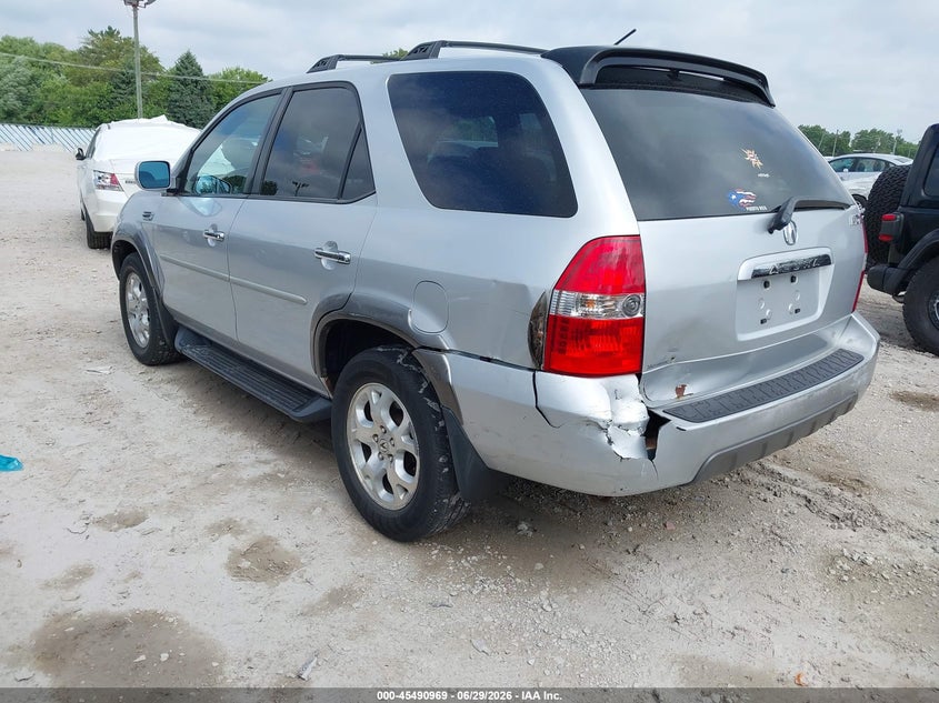 2002 Acura Mdx VIN 2HNYD18802H505150 IAAI salvage auction — REAR END, Salvage (Illinois), sold $300 on 2026-07-31 (photo 3)