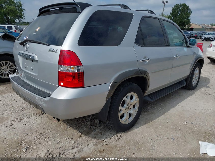 2002 Acura Mdx VIN 2HNYD18802H505150 IAAI salvage auction — REAR END, Salvage (Illinois), sold $300 on 2026-07-31 (photo 4)