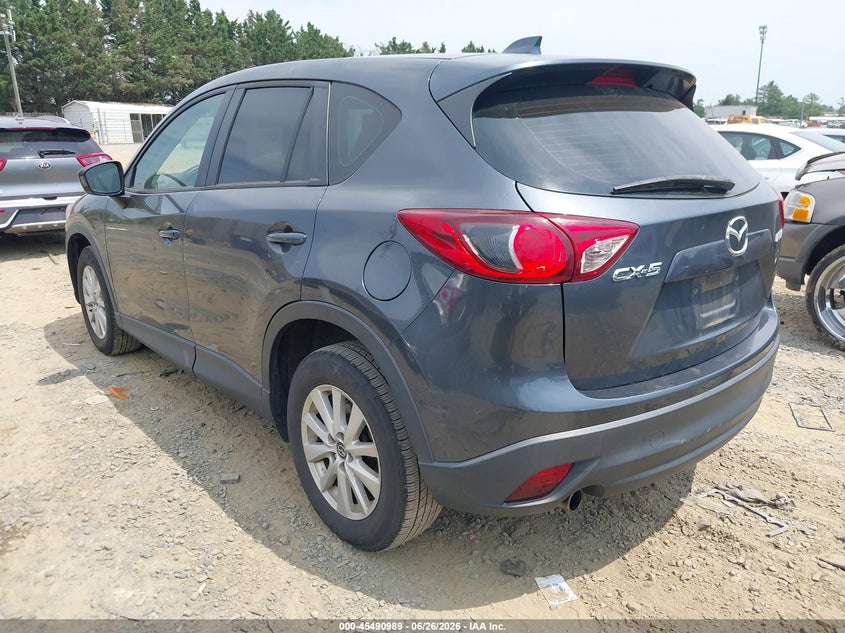 2013 Mazda Cx-5 VIN JM3KE2BE3D0129829 IAAI salvage auction — NORMAL WEAR, Clear (Virginia), sold $3,475 on 2026-07-06 (photo 3)