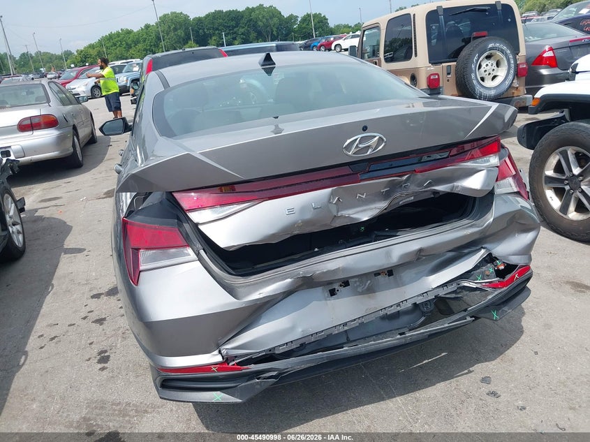 2021 Hyundai Elantra VIN KMHLL4AG5MU103660 IAAI salvage auction — REAR END, Salvage (Ohio), sold $1,850 on 2026-07-31 (photo 6)