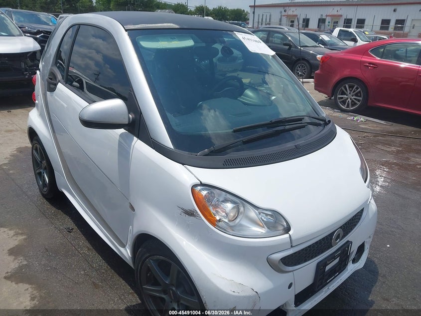 2015 Smart Fortwo VIN WMEEJ3BA0FK813475 IAAI salvage auction — FRONT END, Salvage (North Carolina), sold $1,200 on 2026-07-20 (photo 1)